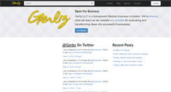 Desktop Screenshot of gerbz.com